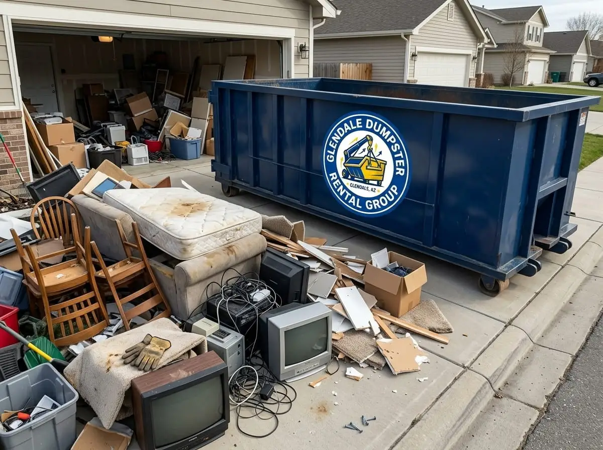 Estate Cleanout Dumpsters in Glendale, AZ